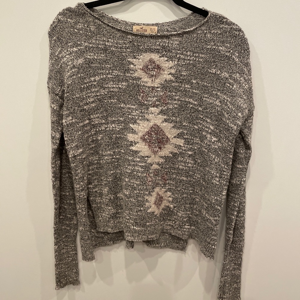Hollister Marled Knit Relaxed Fit Sweater XS/S